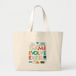 Tuurlijk, hier is een tasontwerp met de tekst "Gam Grote Tote Bag
