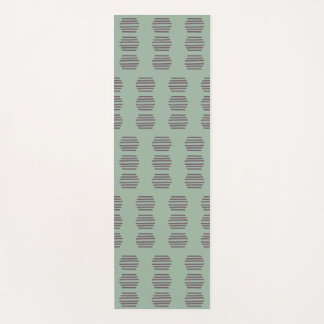 Tuurquoise en Paarse Geometrisch Yogamat