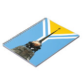 TUVA - Centre de l'Asie Monument et carnet du Drap (Côté gauche)