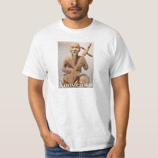 Tuva khoomeizhi white t-shirt