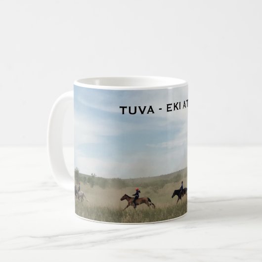 TUVA mug - Eki Attar (bons chevaux) (Devant gauche)
