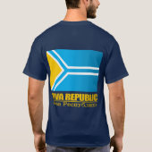 Tuva (Tyva) Republiek Vlag T-shirt (Achterkant)