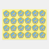 TUVA - Wapenomhulsel van papier Inpakpapier Vel (Voorkant 3)