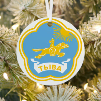 Tuva - Wapenschildpad Metalen Ornament