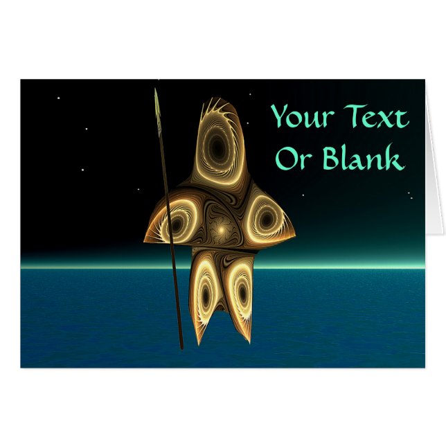 Tuvaaq - Fractal Inuit Hunter (Voorkant Horizontaal)