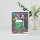 Tuvalu - Dancer - Briefkaart (Staand voorkant)