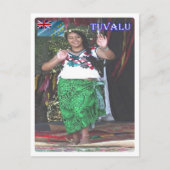 Tuvalu - Dancer - Briefkaart (Voorkant)