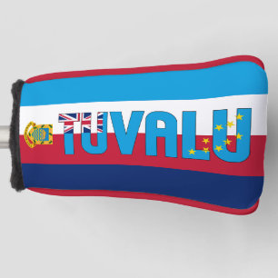 Tuvalu Flag Gorheerlijk Patriotisch Golf Head-Hoes Golfheadcover