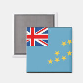 Tuvalu Flag Magneet (Voorkant / Achterkant)