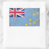 Tuvalu Rechthoekige Sticker (Tas)