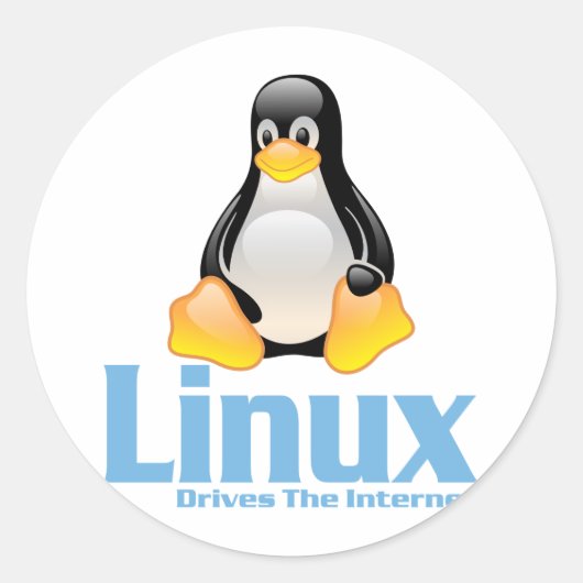 Tux500 Sticker (Voorkant)