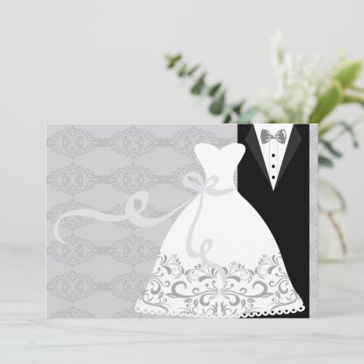 Tux et invitation de robe (Debout devant)