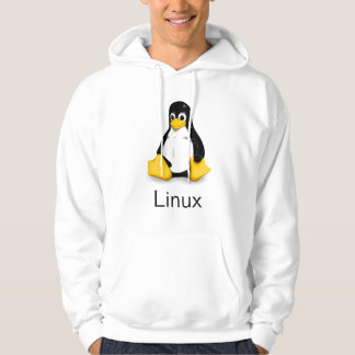 Tux Linux-Shirt Hoodie