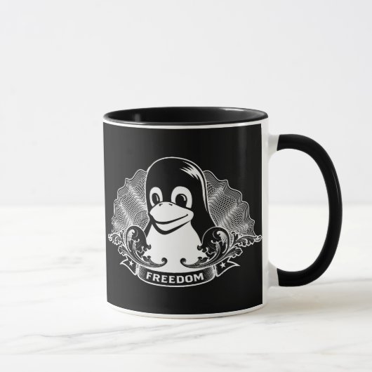 Tux Penguin - (Linux, Open Source, Copyleft, FSF) Mok (Rechts)