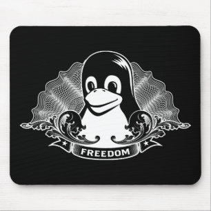 Tux Penguin - (Linux, Open Source, Copyleft, FSF) Muismat