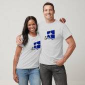 Tux the Linux Penguin Gets Medieval T-shirt (Unisex)