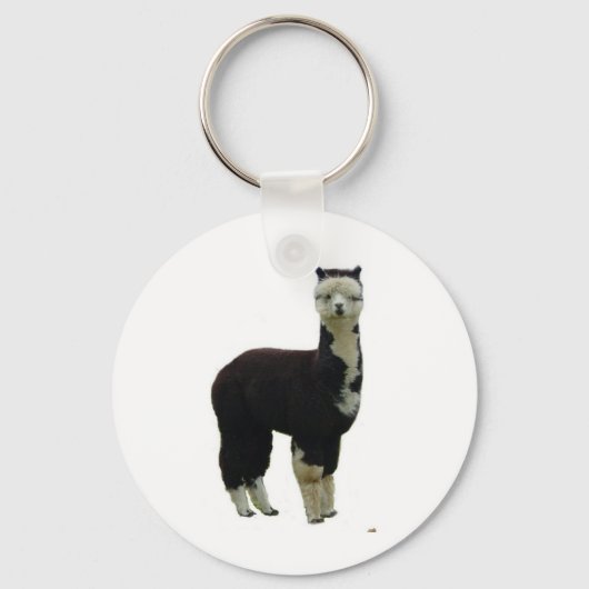 Tuxedo Alpaca Sleutelhanger (Voorkant)