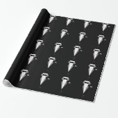 Tuxedo Art Cadeaupapier (Uitgerold)
