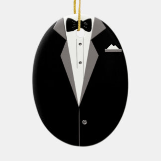 Tuxedo Art Keramisch Ornament
