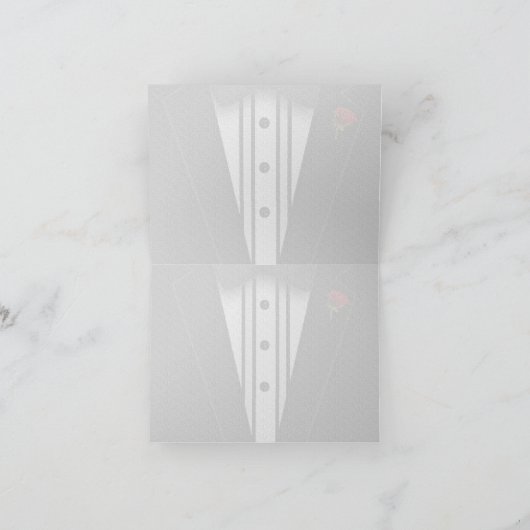 Tuxedo avec Bow Cravate Monogramme (Intérieur)