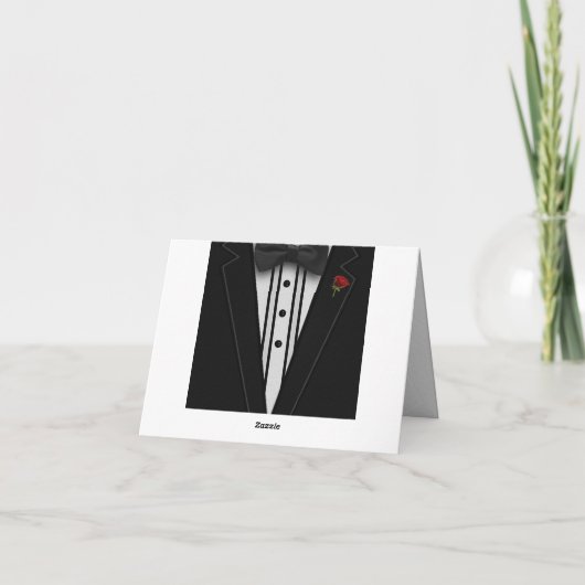 Tuxedo avec Bow Cravate Monogramme (Dos)