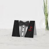Tuxedo avec Bow Cravate Monogramme (Devant)