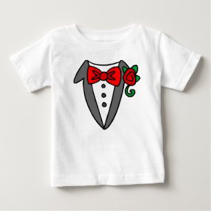 Tuxedo baby/peuter T-shirt