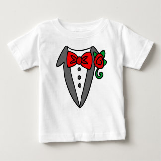 Tuxedo baby/peuter T-shirt
