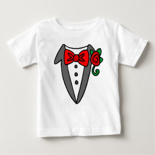 Tuxedo baby/T-shirt voor peuter