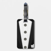 Tuxedo Bagagelabel (Achterkant verticaal)