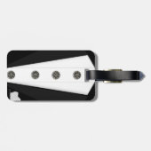 Tuxedo Bagagelabel (Achterkant horizontaal)