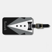 Tuxedo Bagagelabel (Voorkant horizontaal)