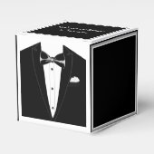 Tuxedo Bedankdoosjes (Voorkant Zijde)