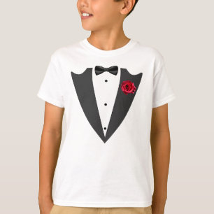 Tuxedo Black and white T-Shirt