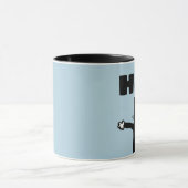 TUXEDO CAFÉ ART CAFÉ MUG, PANDA KITTY CARTOON MUG (Centre)