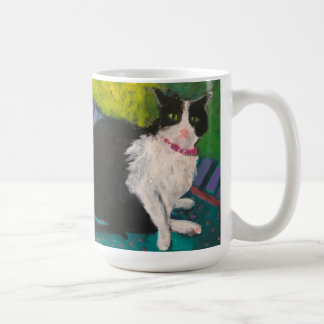 Tuxedo Cat 15 oz Mok