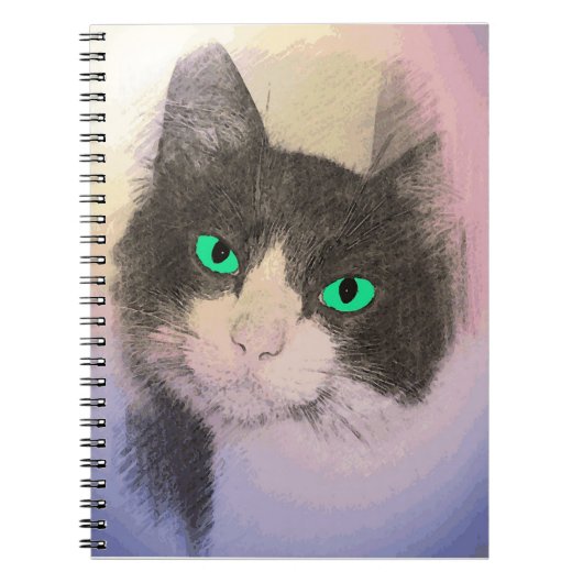 TUXEDO CAT ART CARNET (Devant)