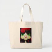 TUXEDO CAT BAG GROTE TOTE BAG (Voorkant)