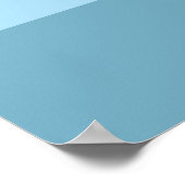 Tuxedo Cat Black White Cats Blue Poster (Hoek)