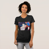 Tuxedo Cat Butterfly Painting - Multi T-shirt (Voorkant volledig)