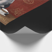 Tuxedo Cat Chef Coffee Love Tuxedo Lover Cat Life Cadeaupapier (Hoek)