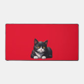 TUXEDO CAT CUTE Mat bureau (Recto)