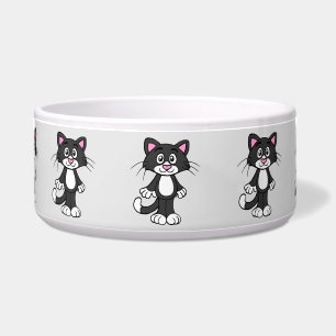 Tuxedo Cat Food Bowl Voerbakje