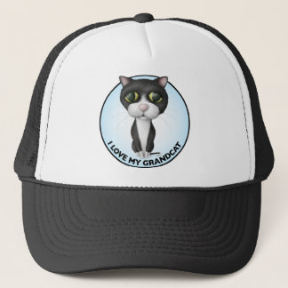 Tuxedo Cat - Ik hou van mijn oma Trucker Pet