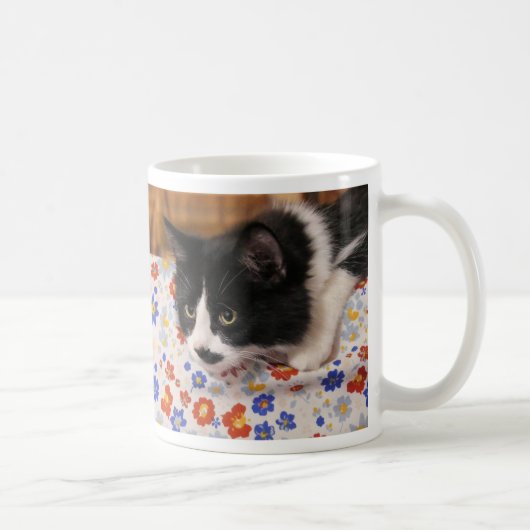 Tuxedo Cat Koffiemok (Rechts)