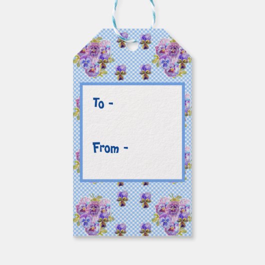 Tuxedo Cat Love You Black and White Cats Girls Cadeaulabel (Achterkant)