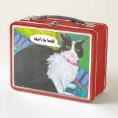 Tuxedo Cat lunch box (Devant)