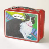 Tuxedo Cat lunchbox (Achterkant)