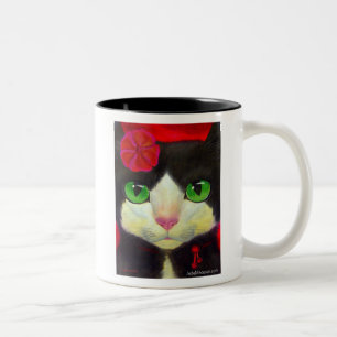 TUXEDO CAT-MOK TWEEKLEURIGE KOFFIEMOK