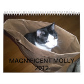 Tuxedo Cat "Molly" Kalender (Hoes)